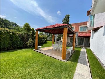 Casa en renta amueblada en Temixco Morelos con seguridad y alberca
