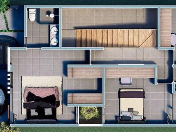 CASA EN PREVENTA ARAUCARIA, SAN MATEO ATENCO