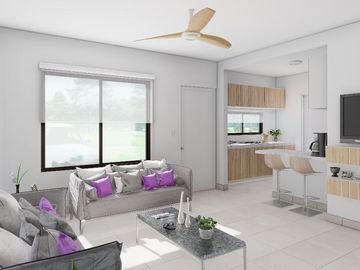 Casa en venta en privada residencial de 3 recámaras en Conkal