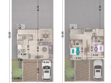Casa en venta de 2 recámaras en privada zona de Conkal