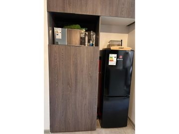 Departamento con diseño industrial, cómodo y cercano a la nueva línea 8 del Metro
