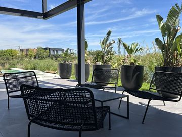 VENTA Casa Barrio Cerrado Acacias-Puertos del Lago-ESTRENAR-LAGUNA-Pileta-Domotica-LOSA RADIANTE