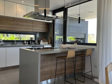 VENTA Casa Barrio Cerrado Acacias-Puertos del Lago-ESTRENAR-LAGUNA-Pileta-Domotica-LOSA RADIANTE