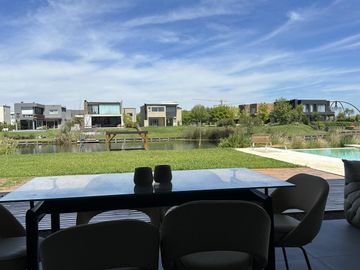 VENTA Casa Barrio Cerrado Acacias-Puertos del Lago-ESTRENAR-LAGUNA-Pileta-Domotica-LOSA RADIANTE