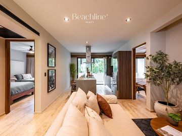 Venta Departamento de Lujo Colonial de 2 Recámaras en Tulum