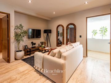Venta Departamento de Lujo Colonial de 2 Recámaras en Tulum