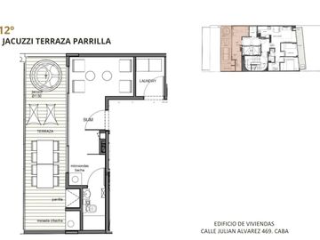 OPORTUNIDAD PAGO CONTADO, A ESTRENAR, VENTA MONOAMBIENTE DIVISIBLE EN VILLA CRESPO