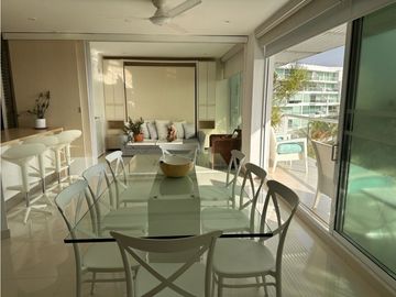 Venta apartamento 4 alcobas Karibana Cartagena Golf Beach