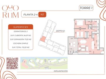 Departamento en venta de 3 ambientes en Barrio Nuevo Quilmes con excelente calidad constructiva