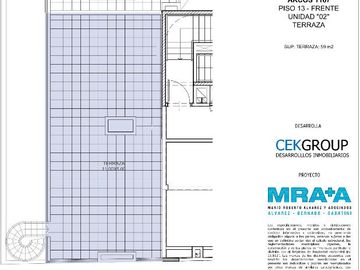 Venta 2 Ambientes con terraza propia a Estrenar BLACK ARCOS 1167 Belgrano Full Amenities