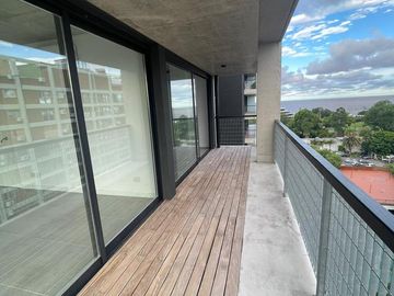 Venta, departamento, 2 ambientes, Balcon Terraza, Cochera y Baulera, Al rio, Olivos