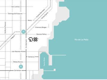 Venta, departamento, 2 ambientes, Balcon Terraza, Cochera y Baulera, Al rio, Olivos