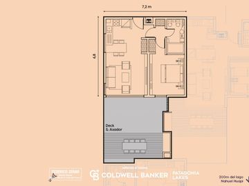 VENTA Departamento 1 dormitorio, apto turismo con financiación, Bariloche