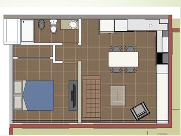 Venta Departamento de 1 y 2 ambientes con patio y/o balcón