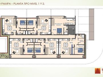 Venta Departamento de 1 y 2 ambientes con patio y/o balcón