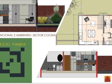 Venta Departamento de 1 y 2 ambientes con patio y/o balcón