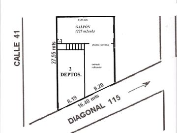 Galpón con Oficinas Departamentos en Venta La Plata