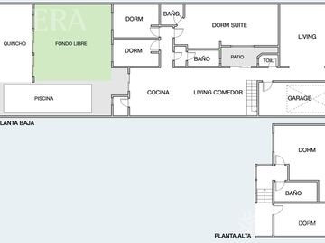 Venta de casa de 6 ambientes con cochera y piscina en Sarandí