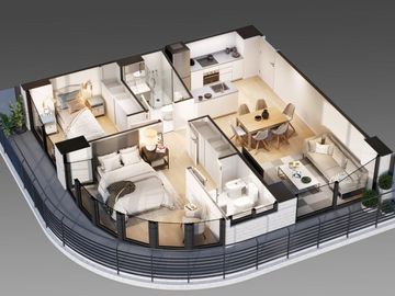 VENTA DEPARTAMENTO 3 AMBIENTES A ESTRENAR FULL AMENITIES EN BARRACAS