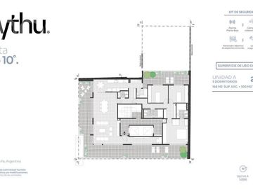 VENTA DEPARTAMENTO PISO EXCLUSIVO DE 3 DORMITORIOS CON BALCÓN Y AMENITIES ZONA RIO