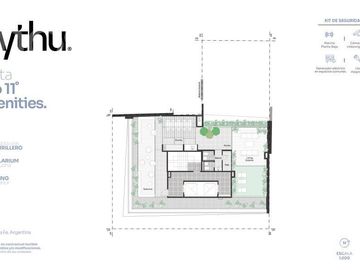 VENTA DEPARTAMENTO PISO EXCLUSIVO DE 3 DORMITORIOS CON BALCÓN Y AMENITIES ZONA RIO