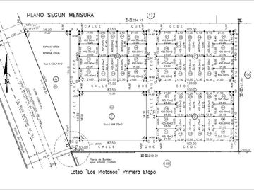 Terreno venta barrio Los Plátanos, Cipolletti, de 400 m2 aptos para dúplex