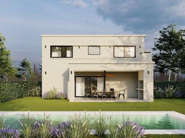 RBS. HERMOSA CASA SOBRE LOTE A PULMON VERDE EN SANTA ELISA, PILAR DEL ESTE