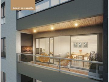 Departamento en  venta de 2 ambientes con cochera