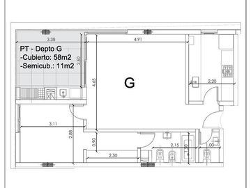 Oportunidad Venta Departamento 2 ambientes  Tigre