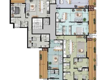 Lencke Vende - Excelente departamento en ultimo piso, 2 dormitorios y amplio balcon