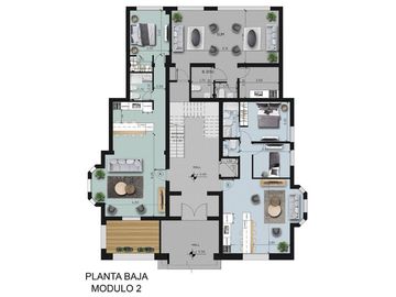 Lencke Vende - Excelente departamento en ultimo piso, 2 dormitorios y amplio balcon