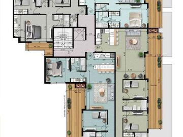 Lencke Vende - Excelente departamento en ultimo piso, 2 dormitorios y amplio balcon