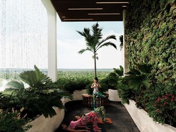 Alux 33, Departamento Premium en Puerto Morelos, Calidad de Vida frente al Mar