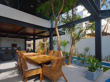 Casa en venta con amenidades,  alta plusvalía en Temozón Norte, Mérida
