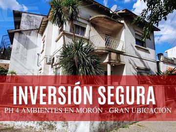 PH casa 4 ambientes con patio, 3 dormitorios  - Moron