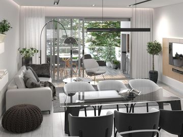Venta Depto Duplex 3 amb frente con Balcon Terraza y Parrilla en Palermo