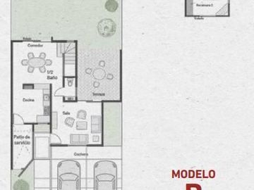 Casa en venta en Mérida, Privada Santa Loreto, Caucel ( B, D )