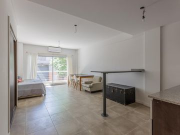 Departamento a estrenar en venta en Villa Luro, un ambiente, balcon al frente, cochera, piscina
