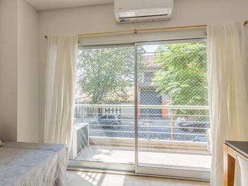 Departamento a estrenar en venta en Villa Luro, un ambiente, balcon al frente, cochera, piscina
