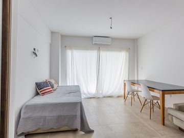 Departamento a estrenar en venta en Villa Luro, un ambiente, balcon al frente, cochera, piscina