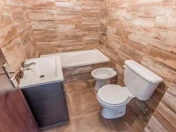 Departamento a estrenar en venta en Villa Luro, un ambiente, balcon al frente, cochera, piscina