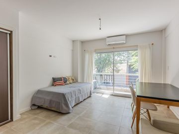 Departamento a estrenar en venta en Villa Luro, un ambiente, balcon al frente, cochera, piscina