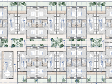 Departamento(2R)  en Venta en Alma Condos, Temozón Norte