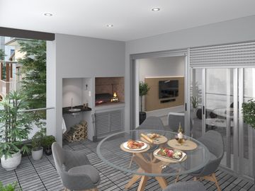 Venta PH Dpto 3amb con Balcon Terraza, Jardin y parrilla propia en Palermo