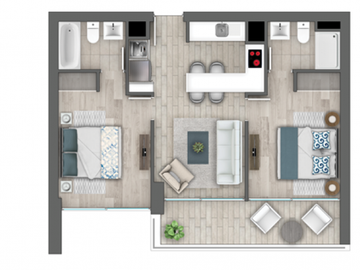 Departamento en Venta en Concon
