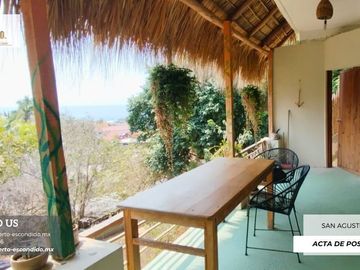 Casa de huespedes con vista al mar San Agustinillo