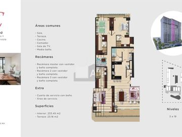 Departamento en venta en Zona Hotelera, Benito Juárez, Quintana Roo