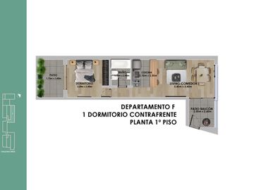 Departamento en Centro