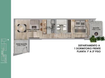 Departamento en Centro