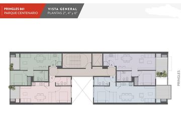 DEPARTAMENTO EN VENTA DE 2 AMBIENTES AL FRENTE EN ALMAGRO CON AMENITIES OPORTUNIDAD